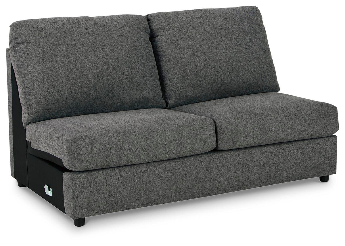Edenfield Armless Loveseat Chenille