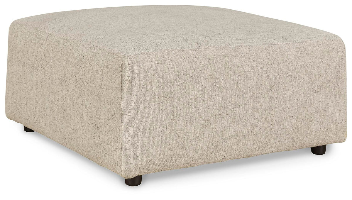 Edenfield Oversized Accent Ottoman Chenille