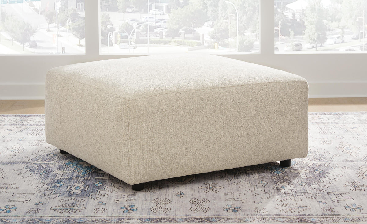 Edenfield Oversized Accent Ottoman Chenille