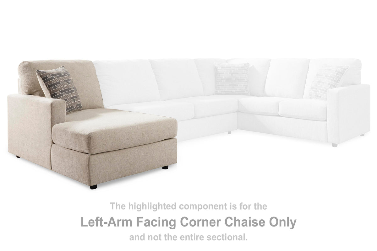 Edenfield LAF Corner Chaise Chenille