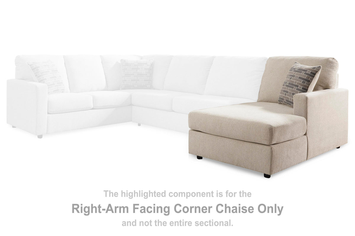 Edenfield RAF Corner Chaise Chenille