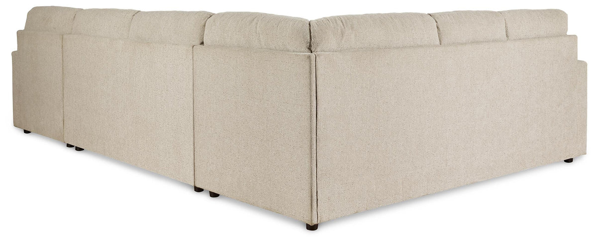 Edenfield 3-Piece Sectional with Chaise Chenille