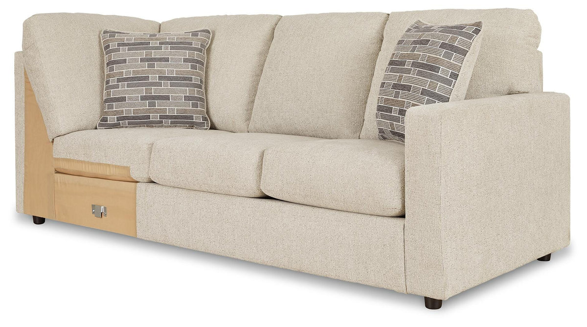 Edenfield RAF Sofa w/Corner Wedge Chenille