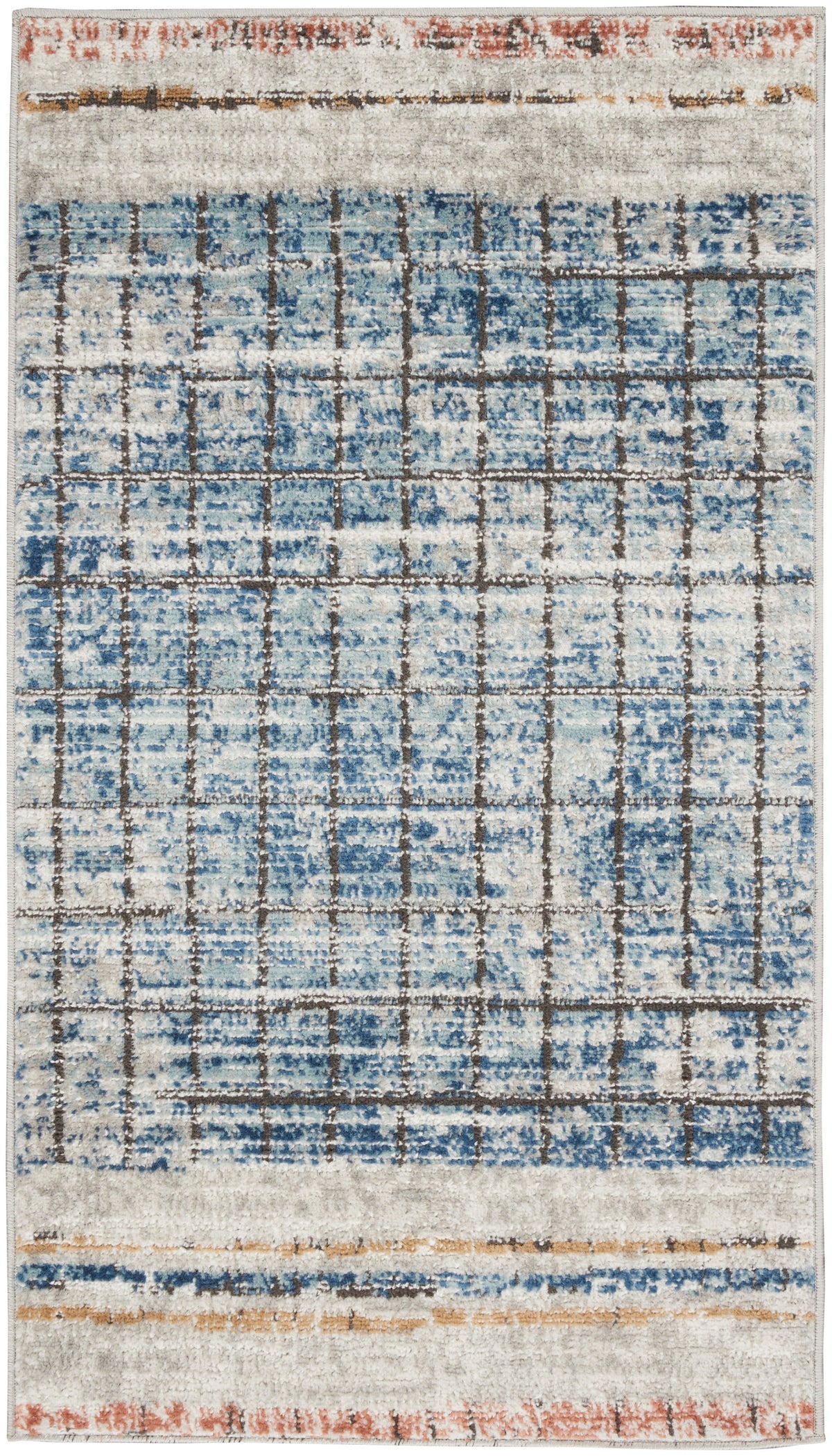 Quarry QUA13 Blue Rug - Rectangle