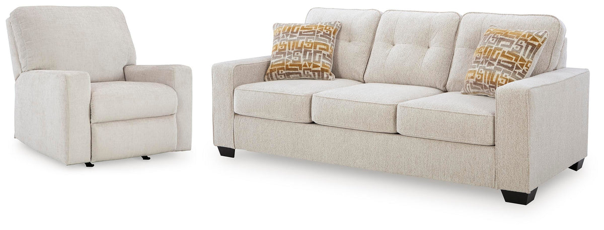 Larimer Sofa and Recliner