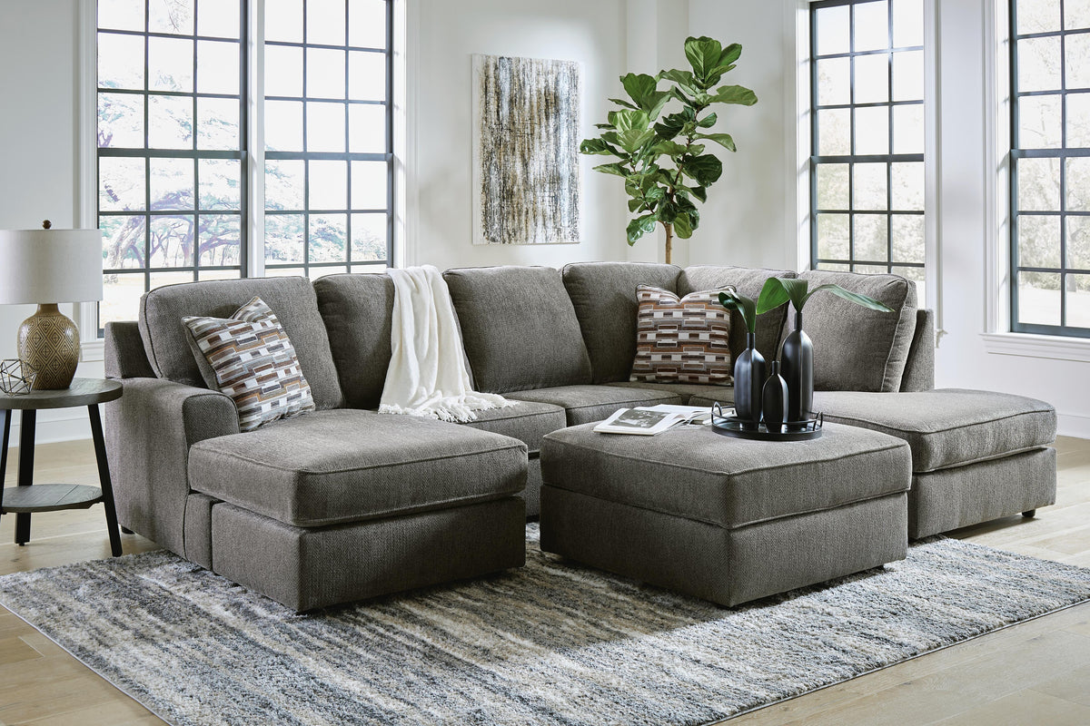 O'Phannon 2-Piece Sectional with Ottoman