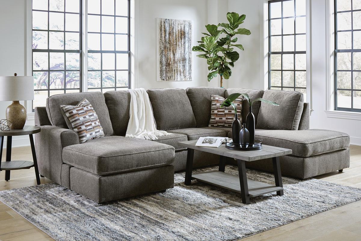 O'Phannon 2-Piece Sectional with Chaise Chenille