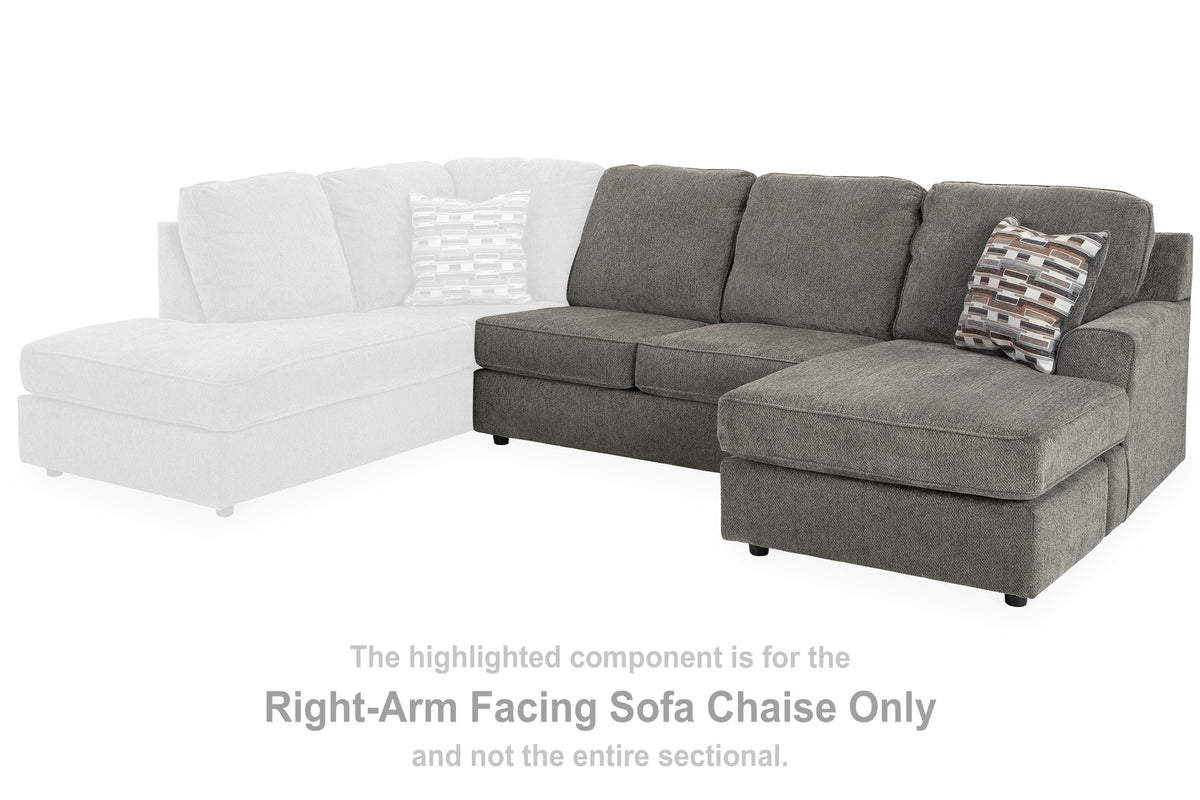 O'Phannon RAF Sofa Chaise Chenille