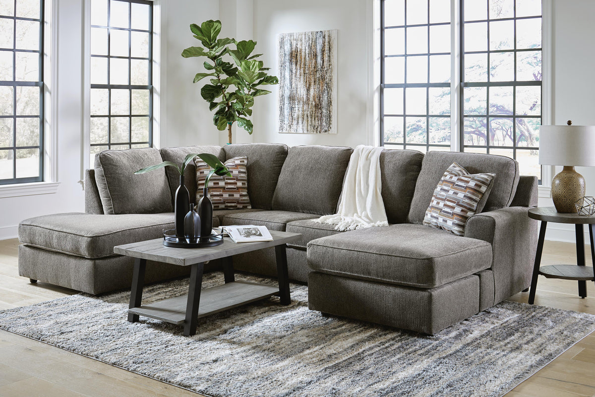 O'Phannon 2-Piece Sectional with Chaise Chenille