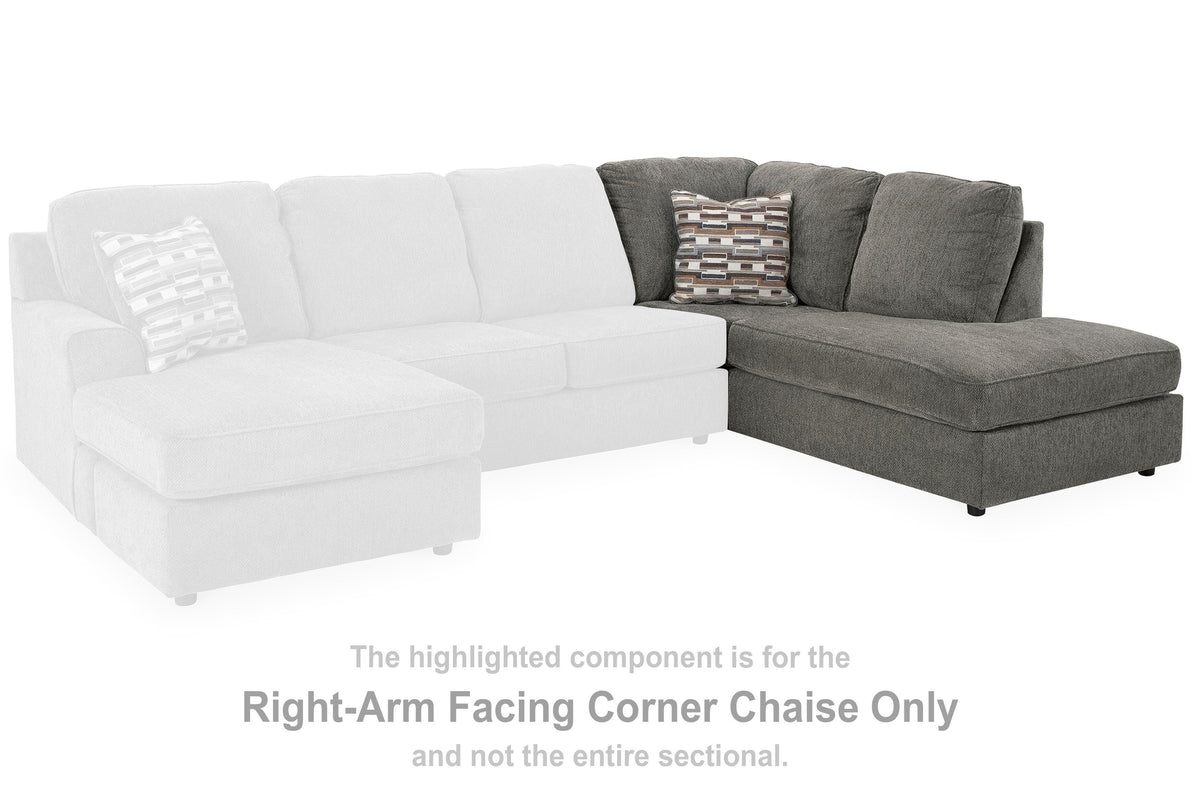O'Phannon RAF Corner Chaise Chenille
