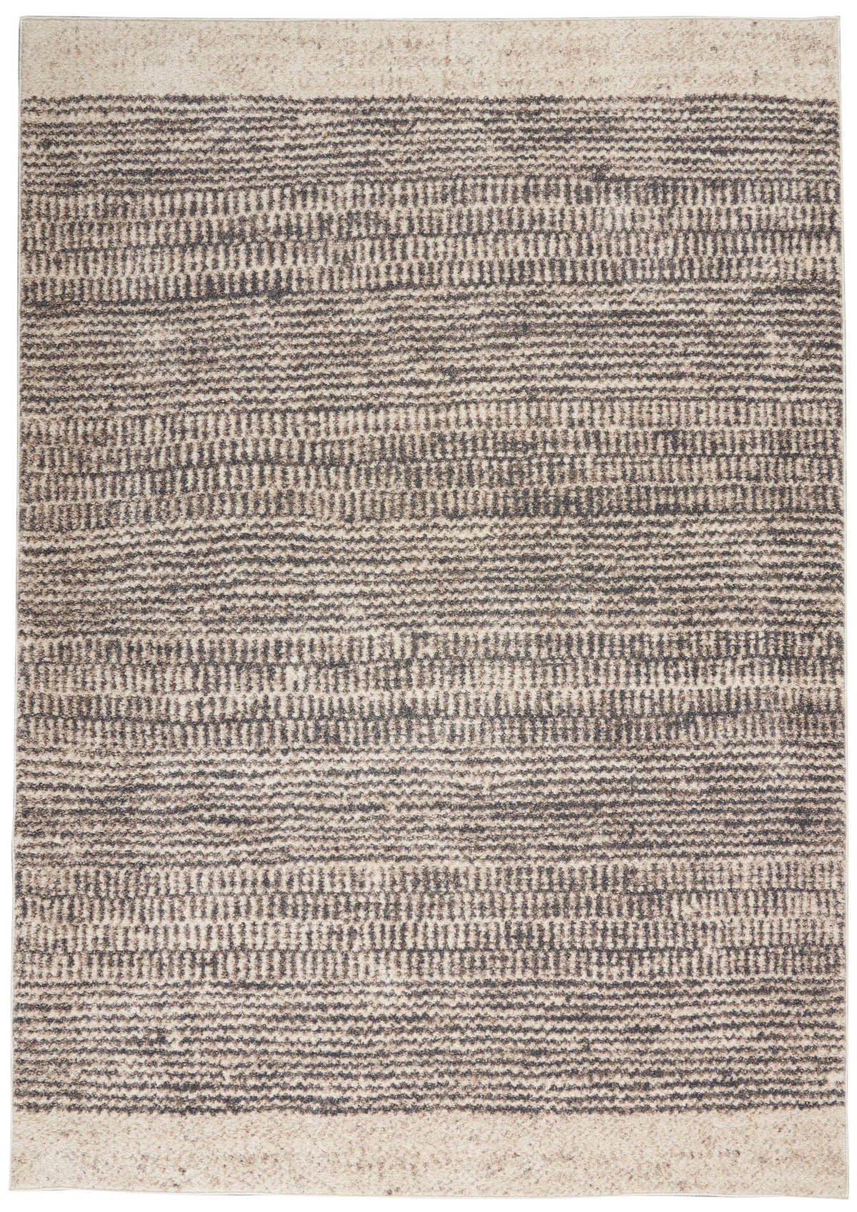 Etched CK72 Ivory Grey Rug - Rectangle