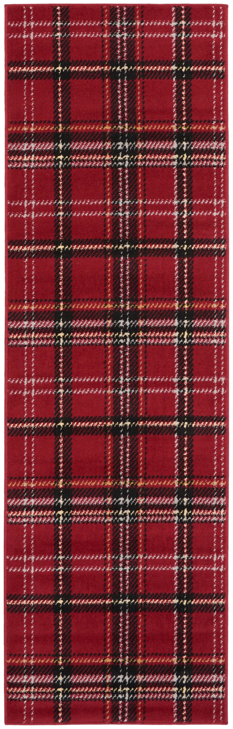 Grafix GRF03 Red Rug - Runner