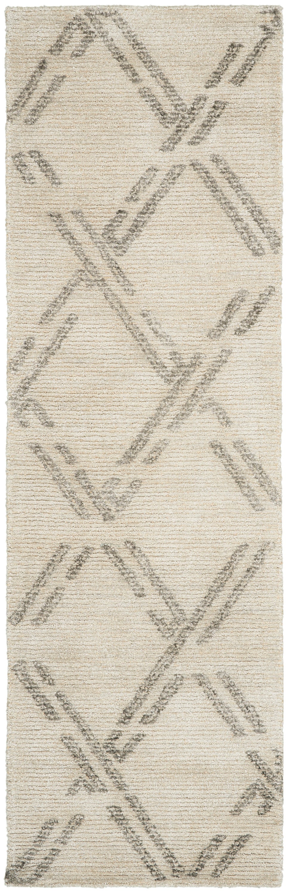 Venosa VSN01 Ivory Grey Rug - Runner