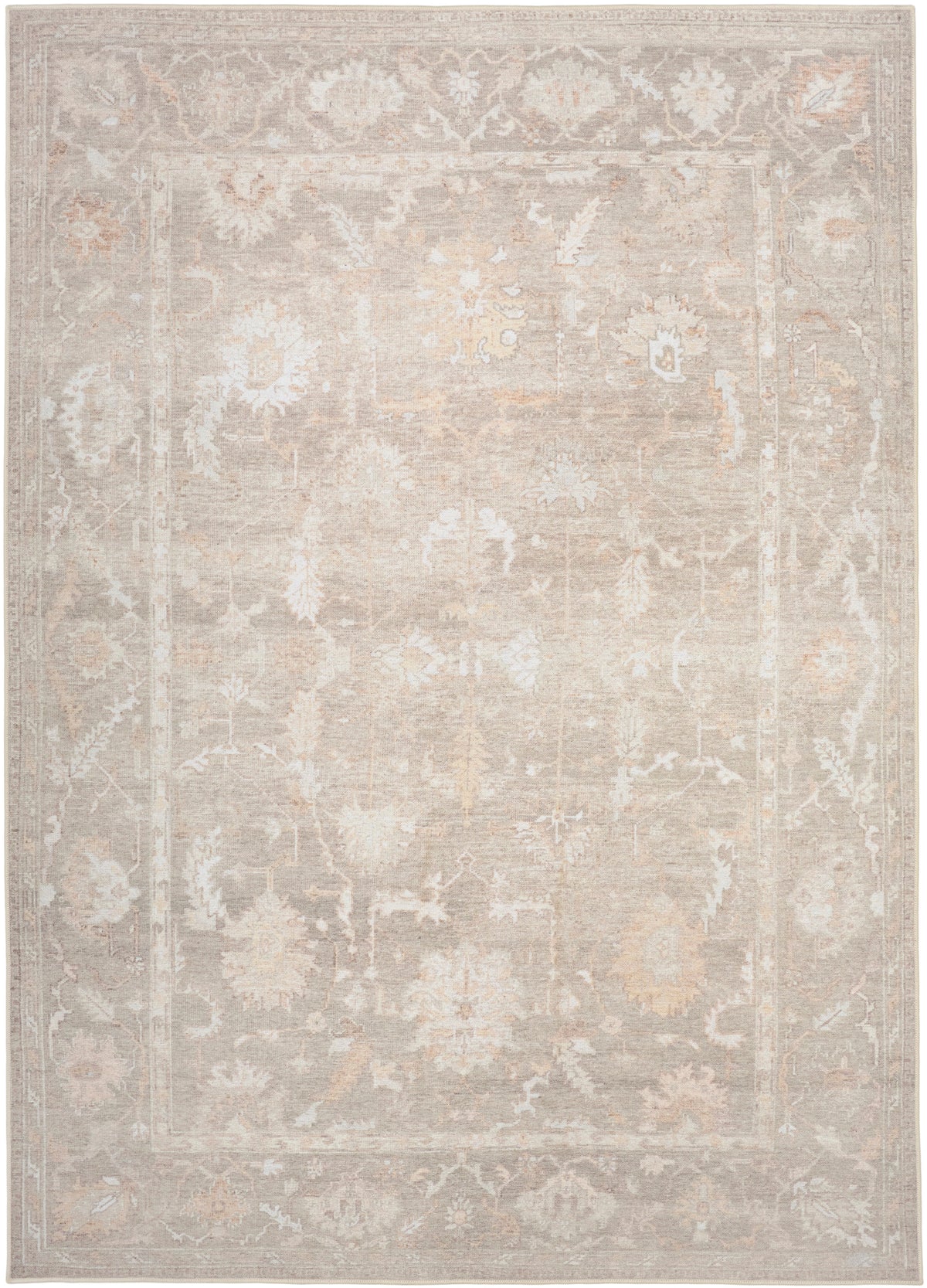 Vintage Washables VWS09 Grey Rug - Rectangle