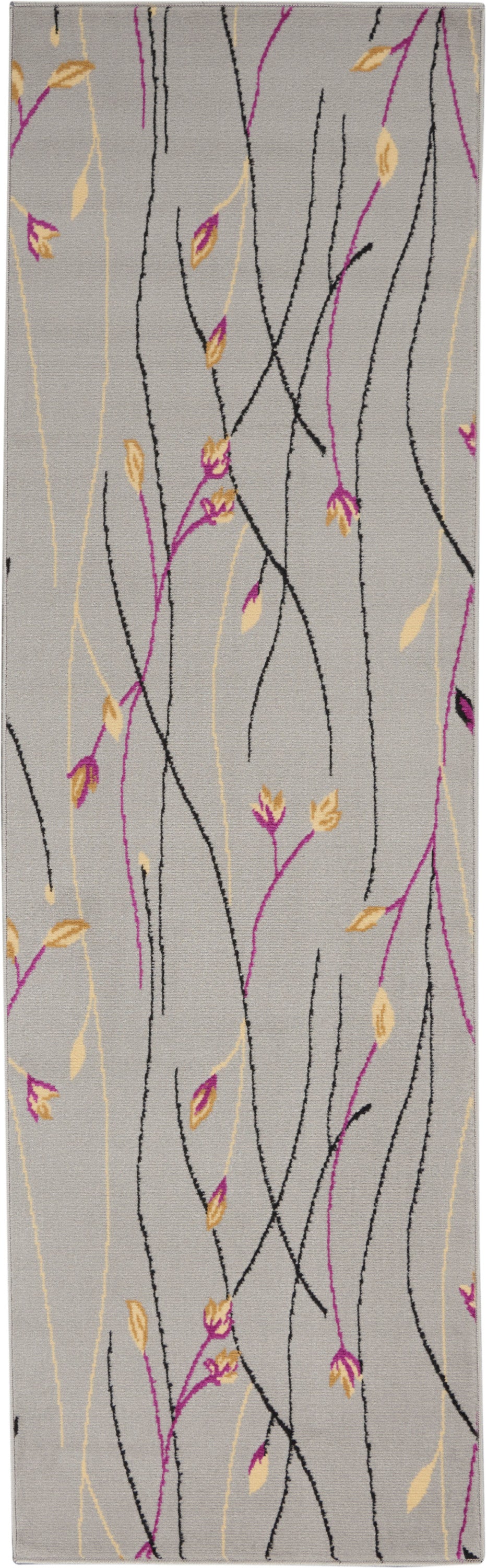 Grafix GRF15 Grey Rug - Runner
