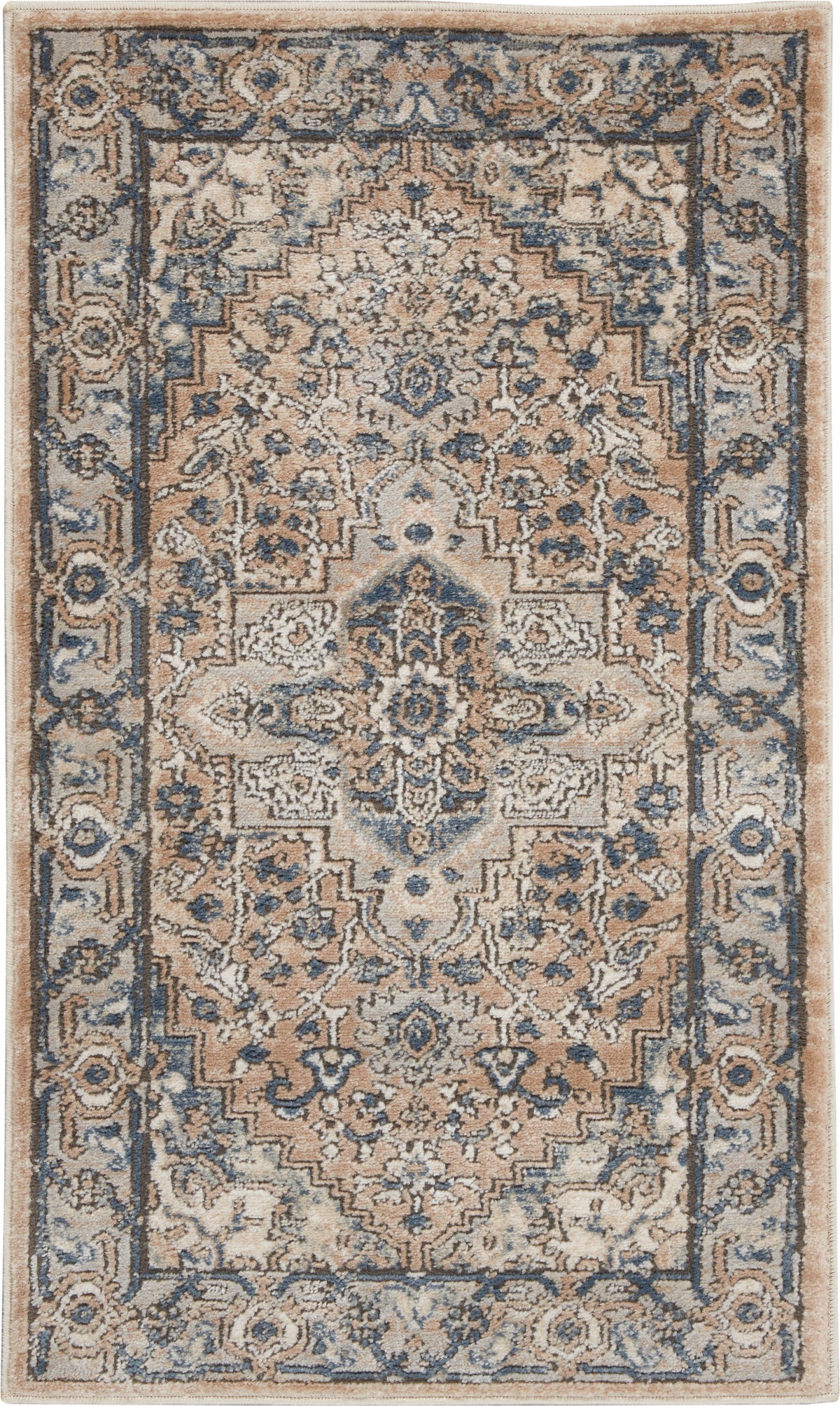 Quarry QUA05 Beige Grey Rug - Rectangle