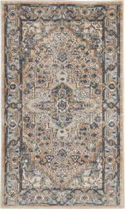Quarry QUA05 Beige Grey Rug - Rectangle