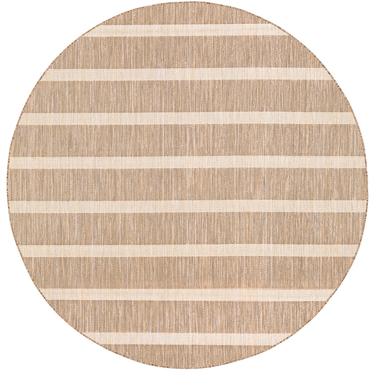 Positano POS03 Beige Ivory Rug - Round