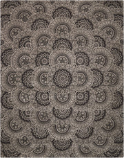 Nourison 2000 2335 Black Grey Rug - Rectangle