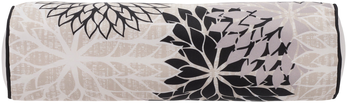 Aloha ALH05H Black White 6" x 20" Throw Pillows