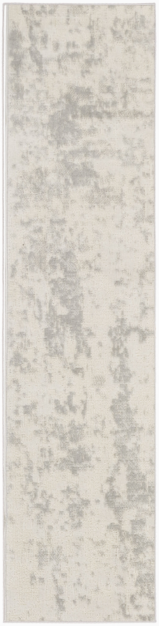 Quarry QUA01 Cream Grey Rug - Runner