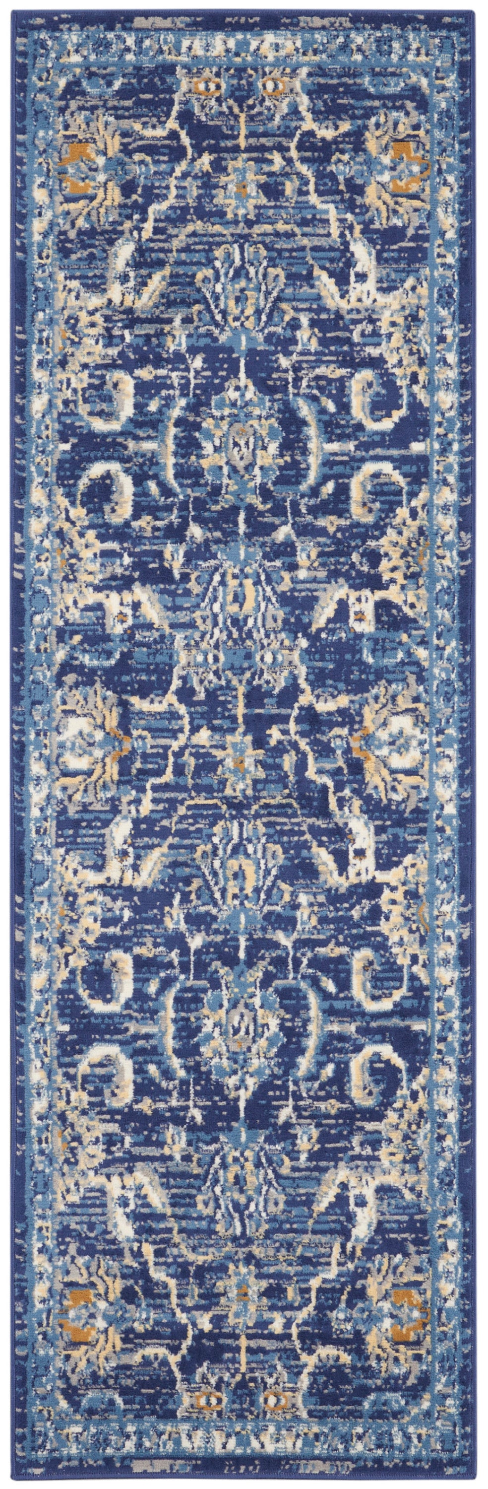 Grafix GRF24 Navy Rug - Runner