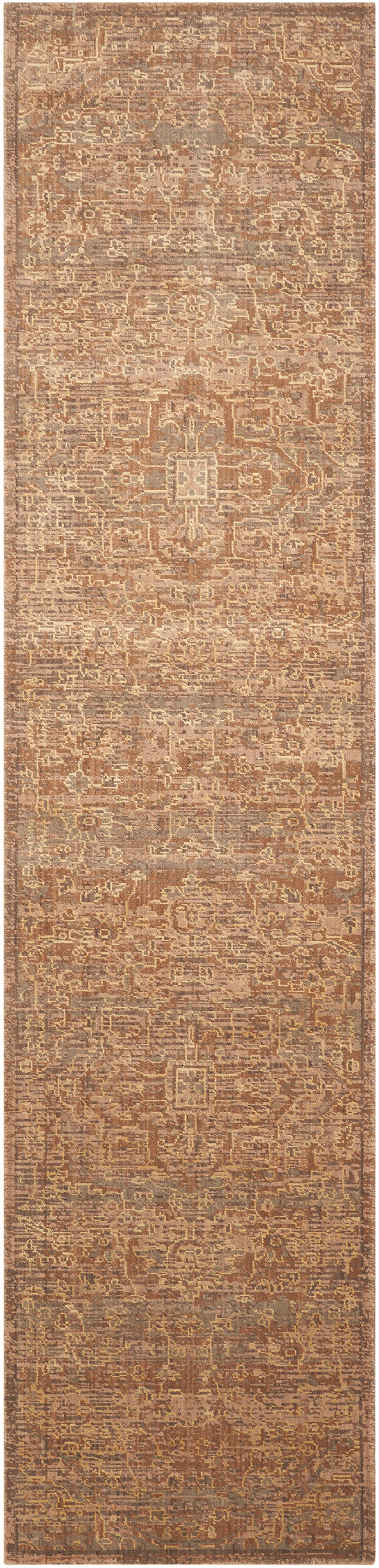 Silken Allure SLK14 Chocolate Rug - Runner