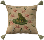Vintage Pillow V8047 Seafoam 18" x 18" Throw Pillows