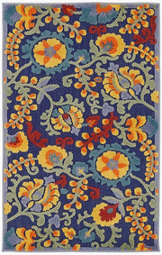 Aloha ALH17 Navy Multicolor Rug - Rectangle