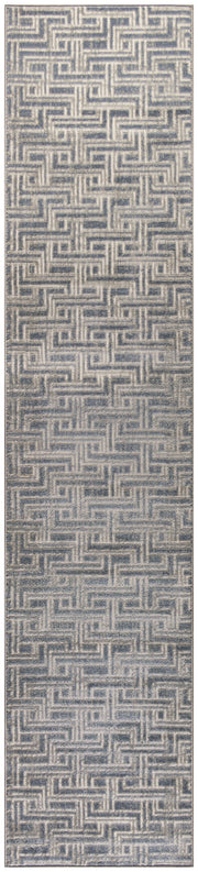 Serenity Home SRH04 Blue Ivory Rug - Runner