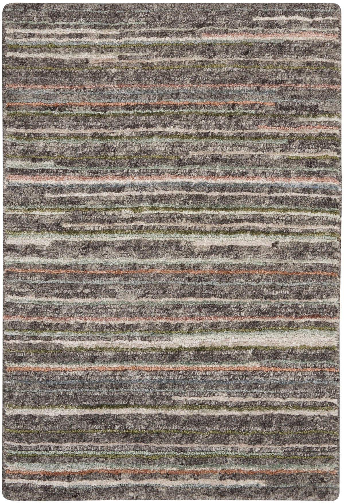 Plateau PAE01 Grey Green Rug - Rectangle