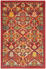 Allur ALR03 Red Multicolor Rug - Rectangle