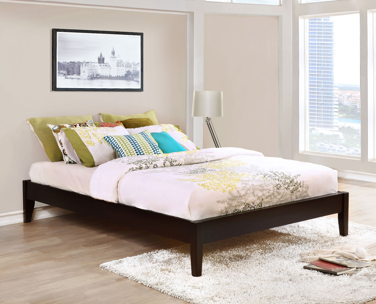 Hounslow Universal Platform Bed - Eastern King, Cappuccino