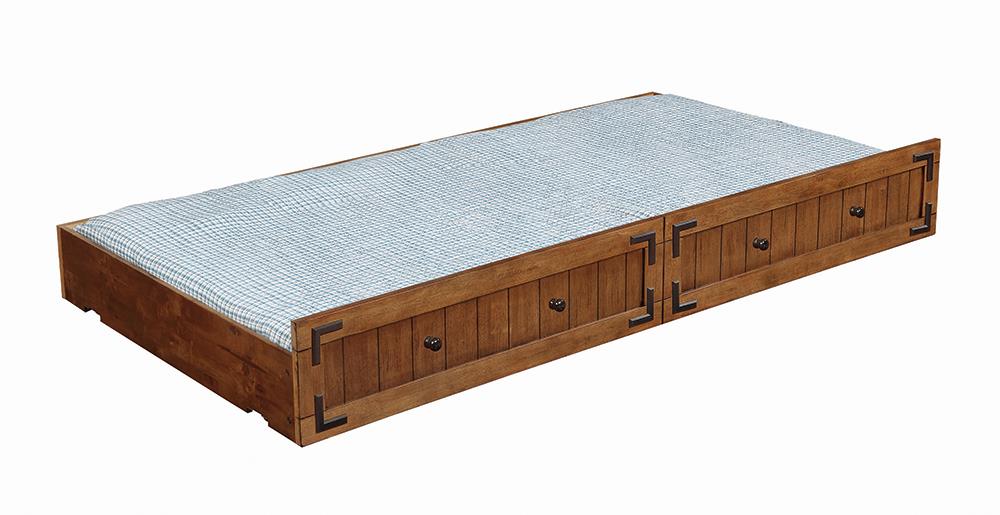 Oakdale Storage Trundle Rustic Honey image