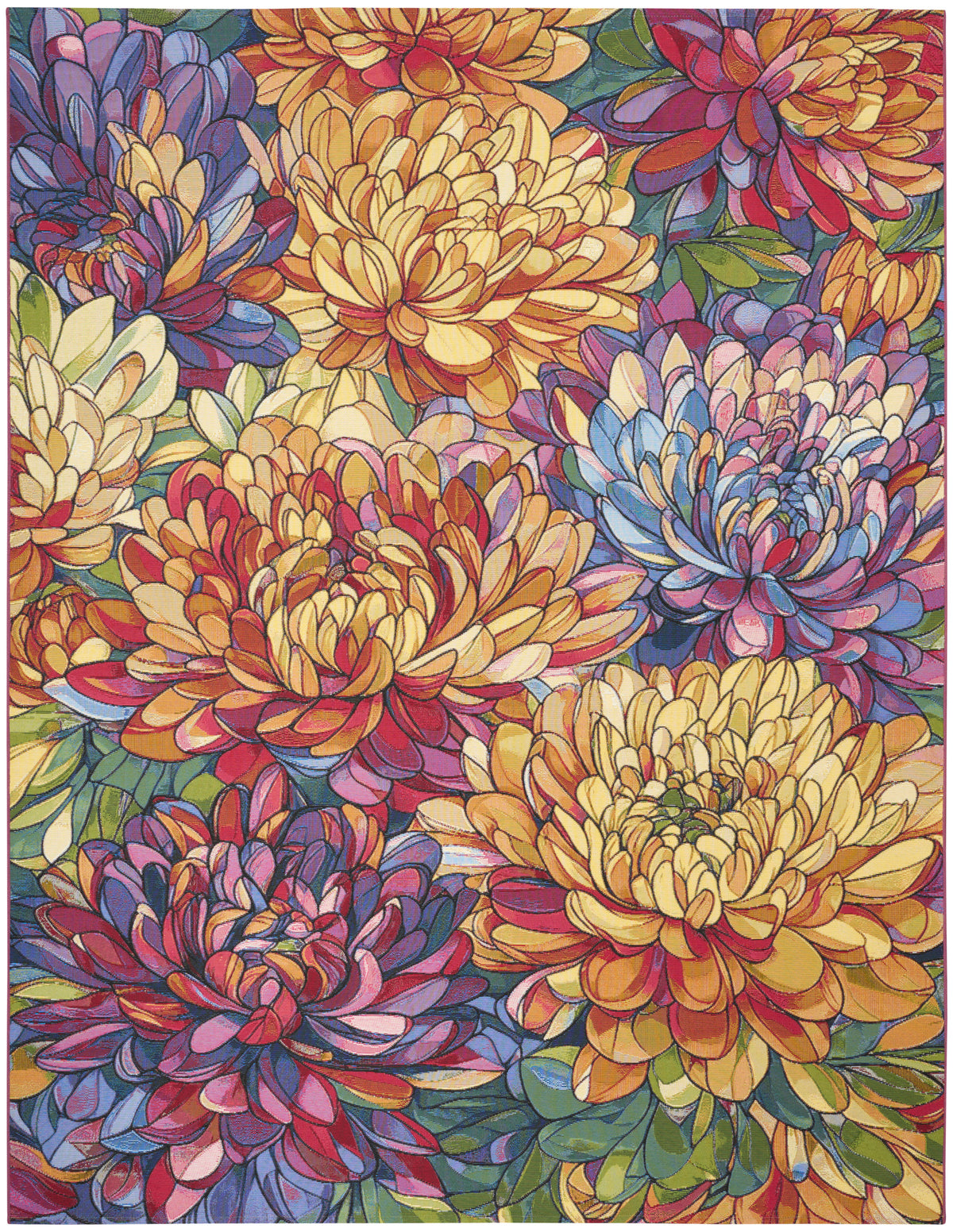 Color Splash CSP06 Multicolor Rug - Rectangle