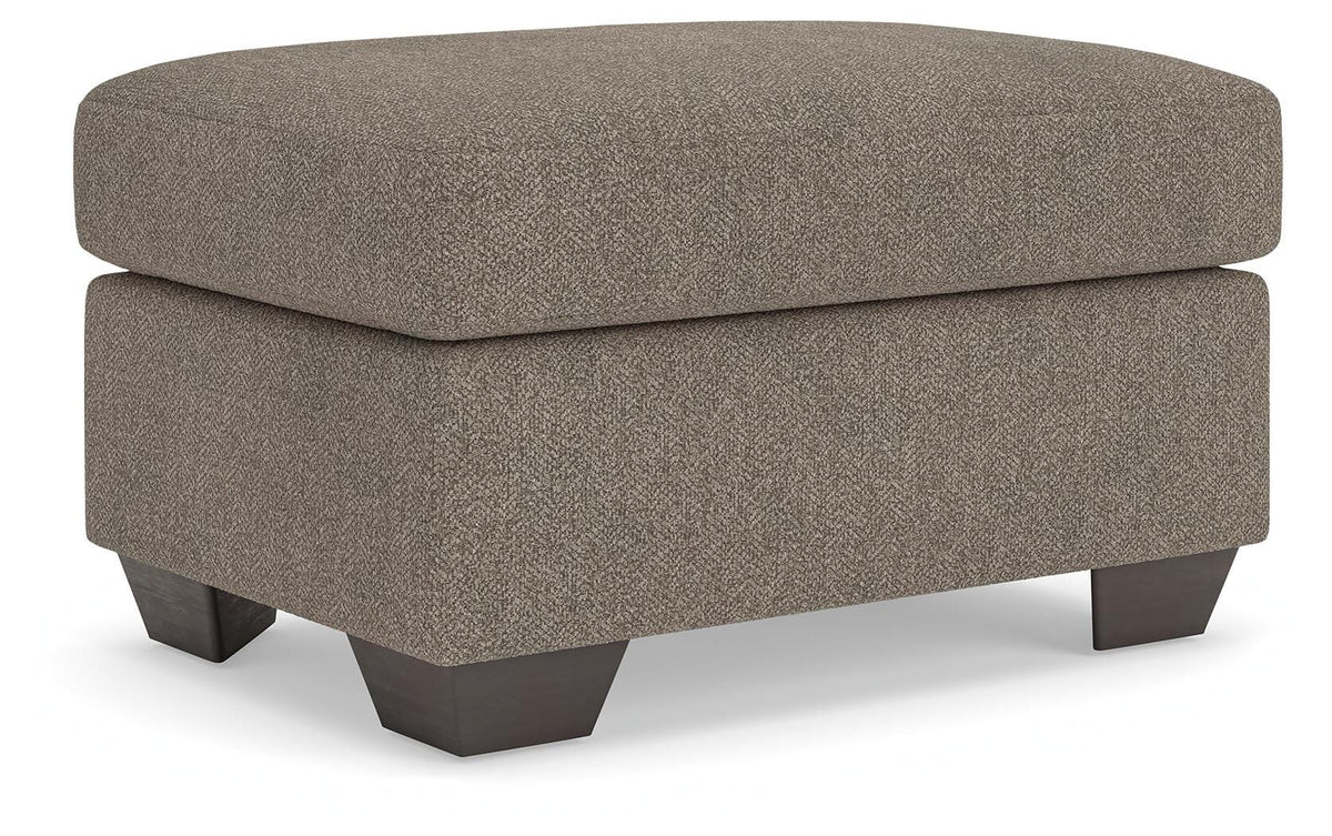 Triston-Peaks Ottoman Chenille