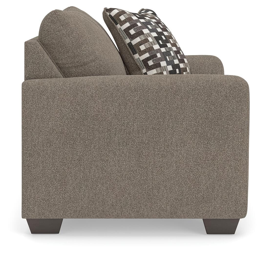 Triston-Peaks Chair and a Half Chenille
