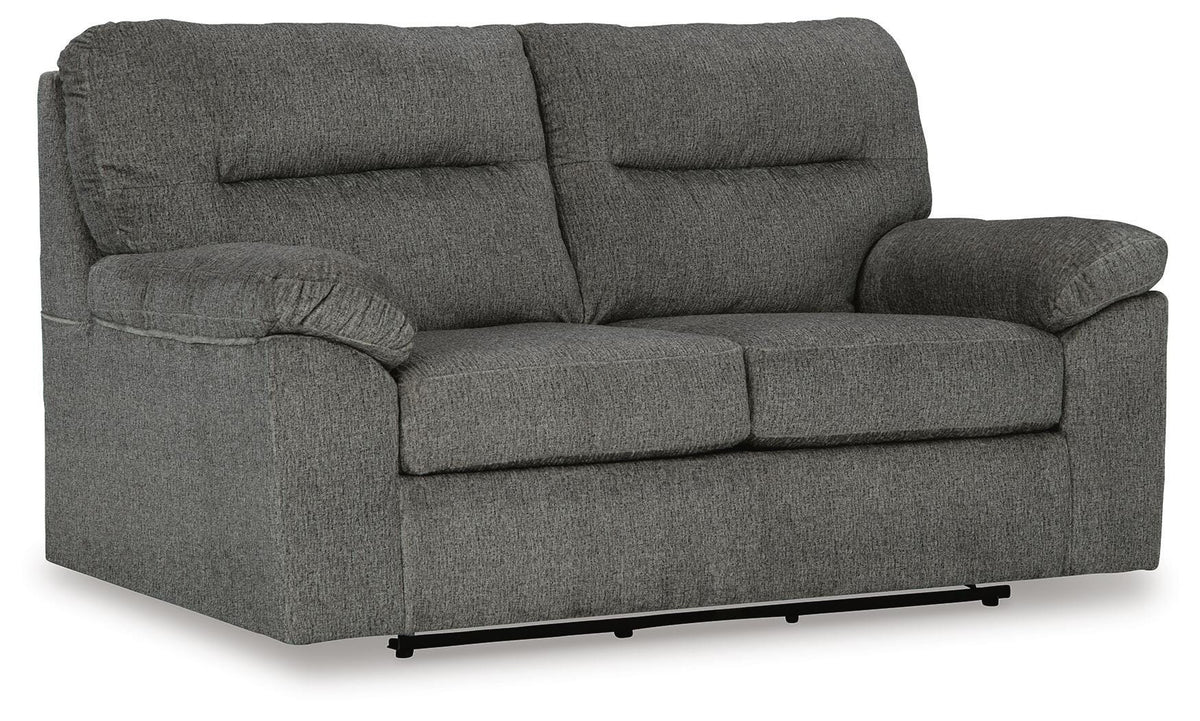 Bindura Glider Loveseat Velvet