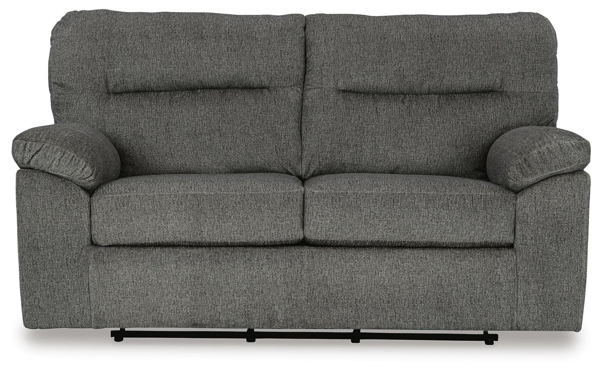 Bindura Glider Loveseat Velvet