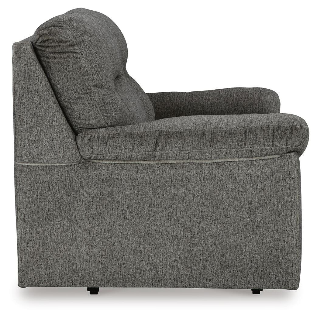 Bindura Glider Loveseat Velvet