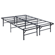 Mabel Metal Mattress Support Platform Bed Black - Full