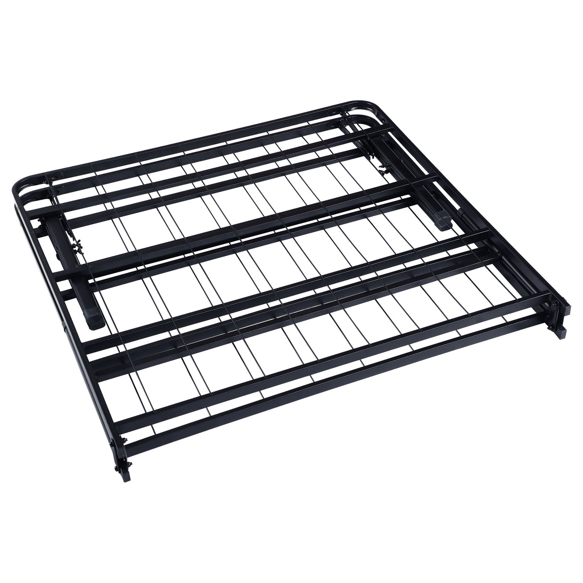 Mabel Metal Mattress Support Platform Bed Black - Twin