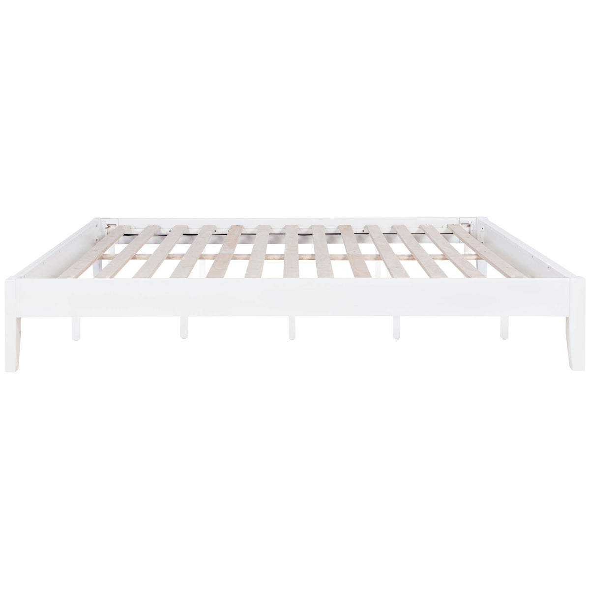 Hounslow Universal Platform Bed - Eastern King, White