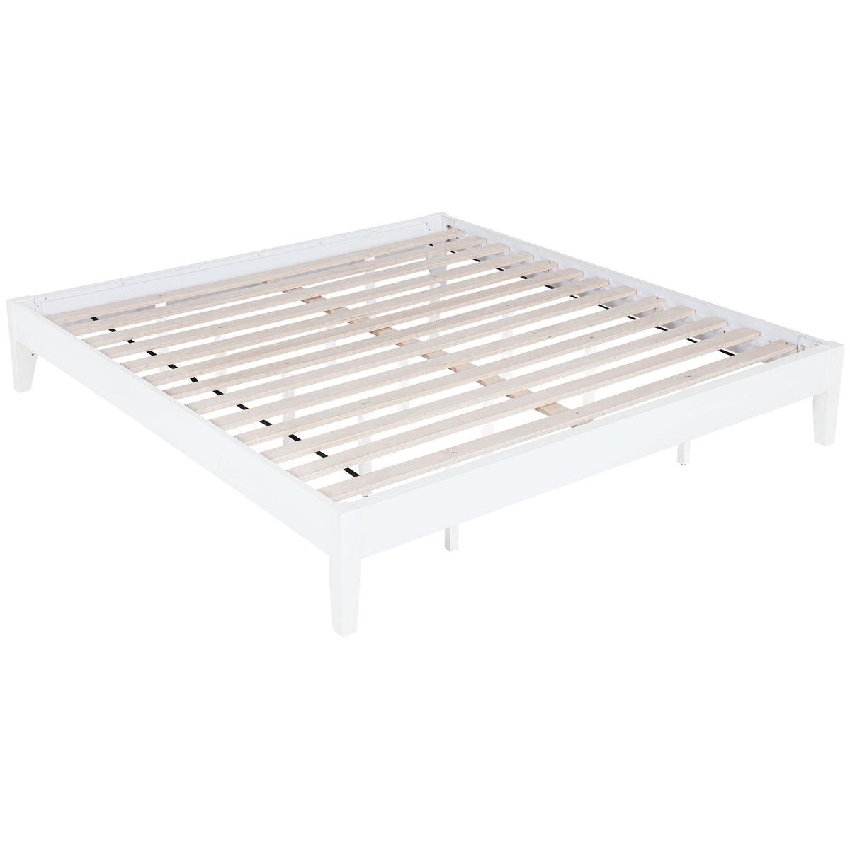 Hounslow Universal Platform Bed - California King, White