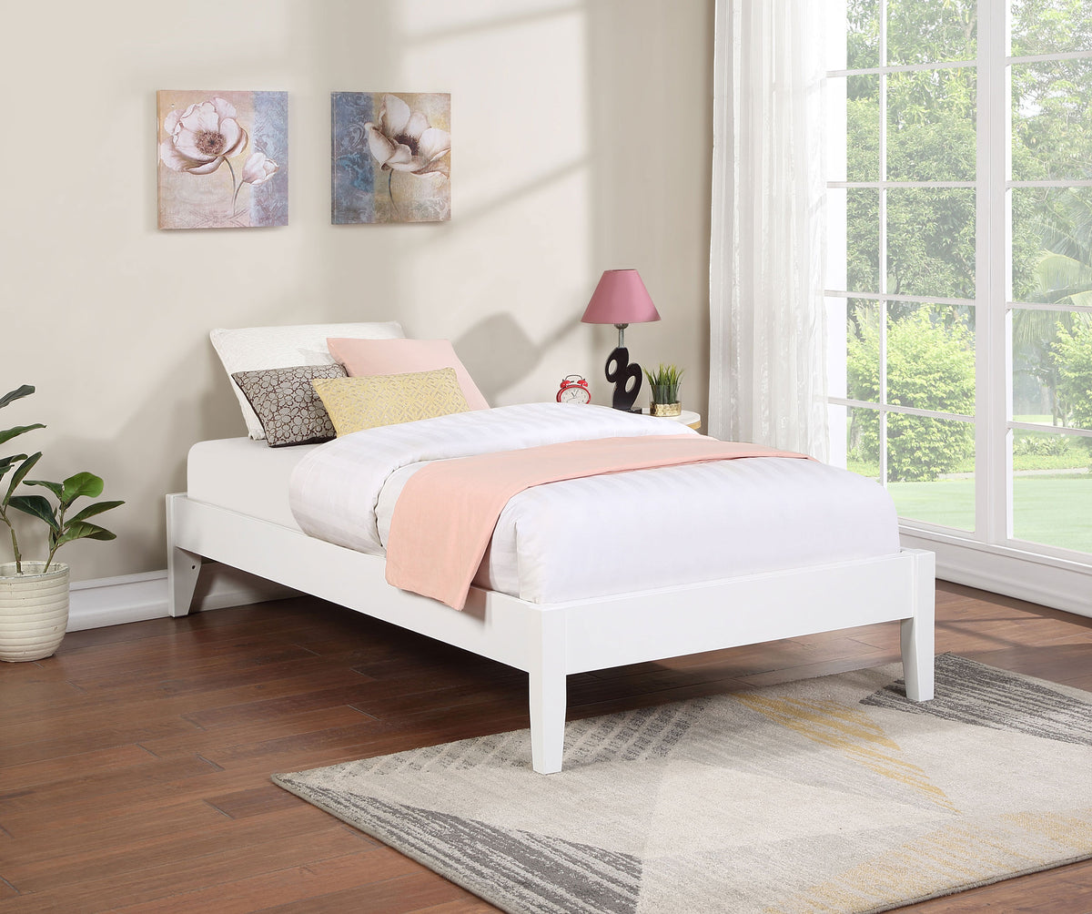 Hounslow Universal Platform Bed - Twin, White
