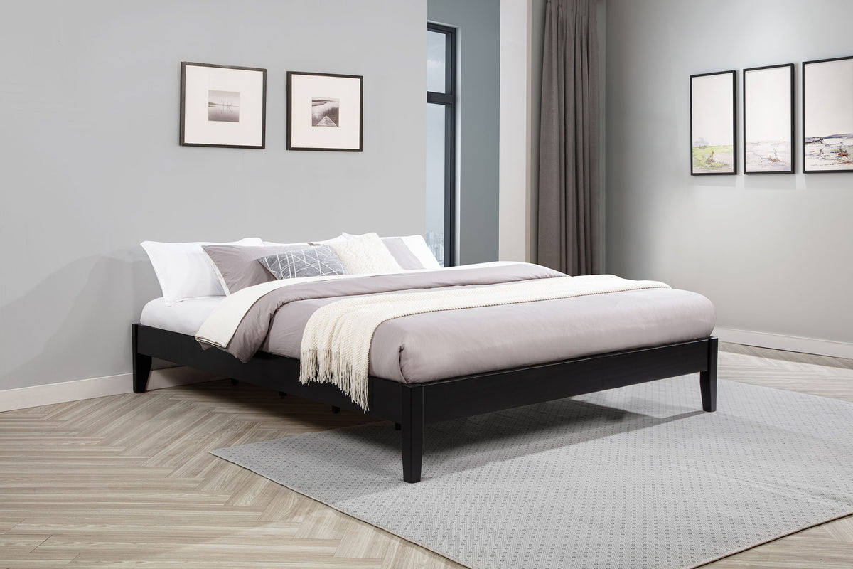 Hounslow Universal Platform Bed - Eastern King, Black