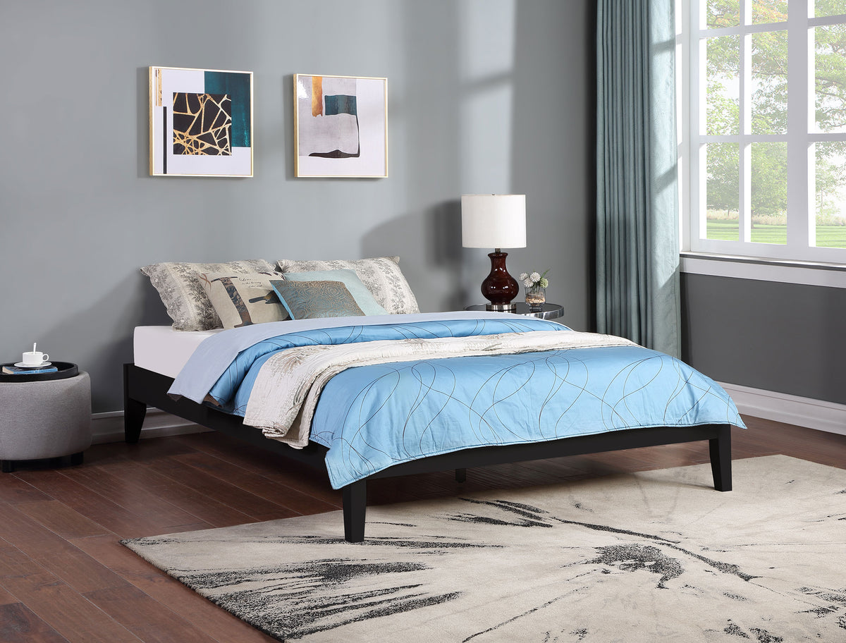 Hounslow Universal Platform Bed - Queen, Black