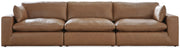 Emilia 3-Piece Sectional Sofa Leather