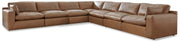 Emilia 7-Piece Sectional Leather