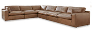 Emilia 6-Piece Sectional Leather